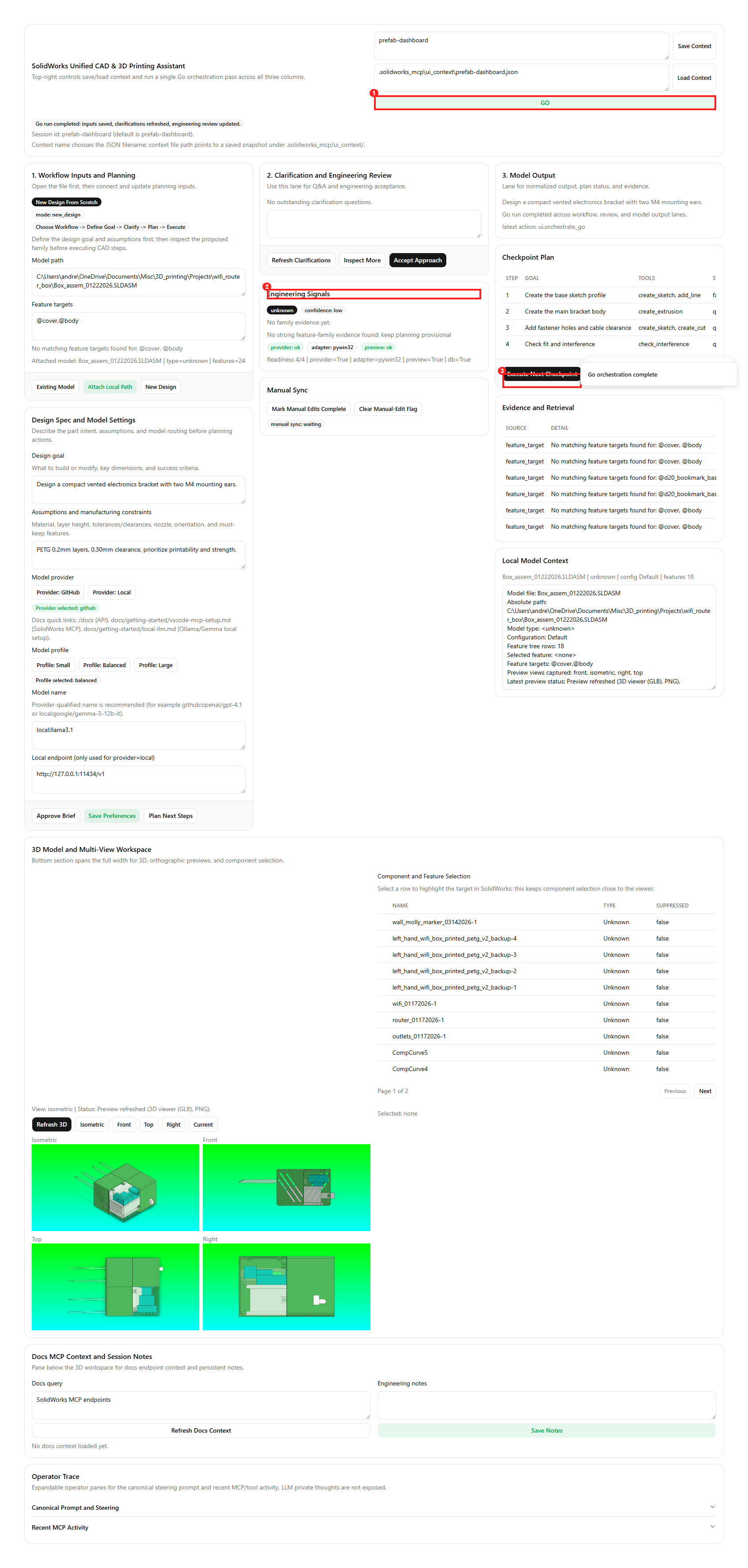 Walkthrough B3 - New Design Execute